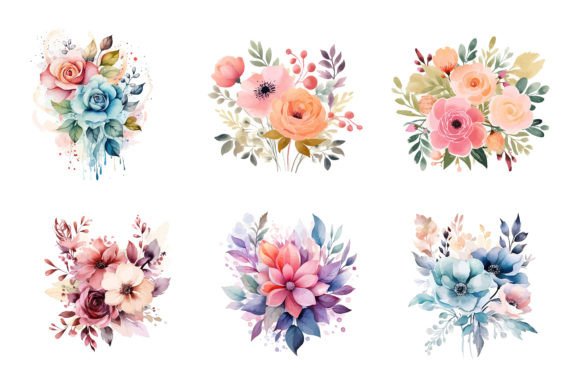 Beautiful Watercolor Floral
