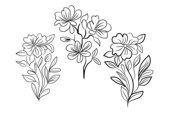 Botanical Leaves Floral Design