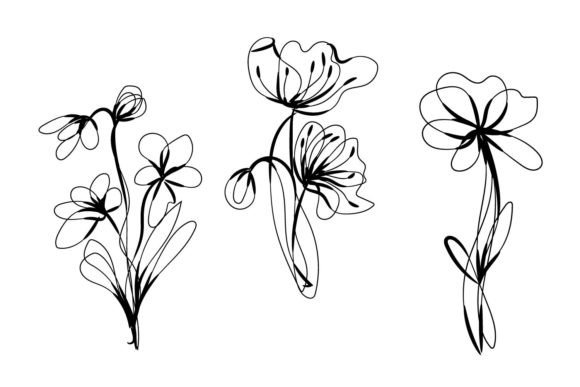 Elegant Floral Wildflower Design