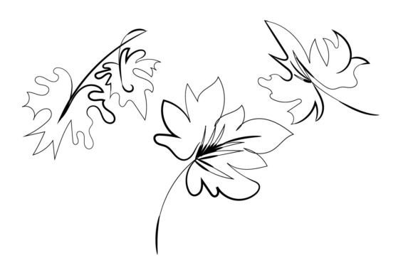 Exotic Leaves Floral Design