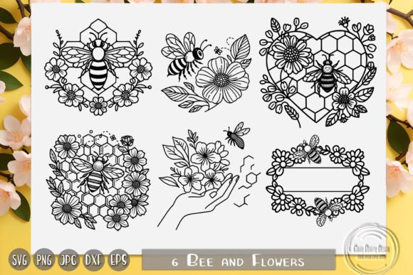 Floral Bee, Honey Bee, Bee Hive