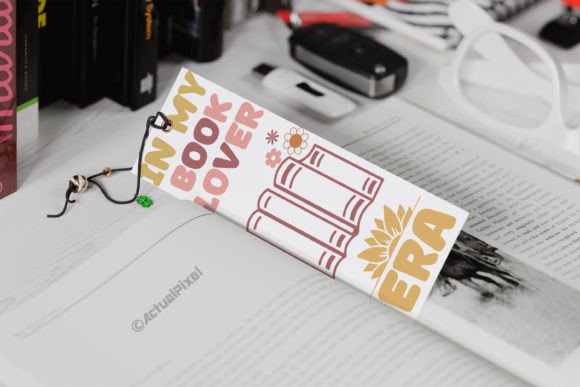 Floral Quotes Bookmark Design