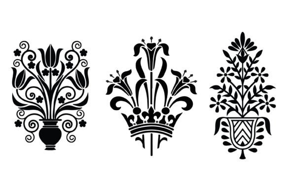 Floral Wreath Hand Drawn Illustration