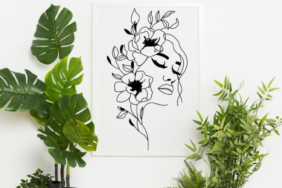Flower Head Svg, Head of Flowers Svg
