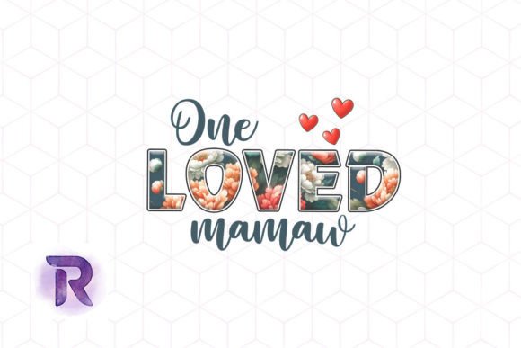 Loved MAMAW Floral Sublimationn