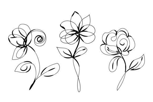 Minimal Floral Botanical Cute Floral