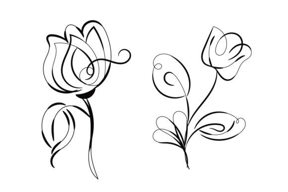 Ornate Swirling Floral Ornament
