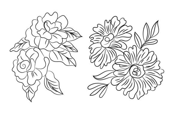 Spring Leaves Floral Flower