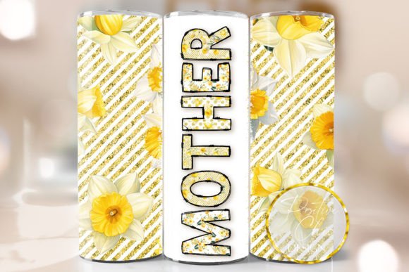 Spring Mother PNG Floral Tumbler Wrap